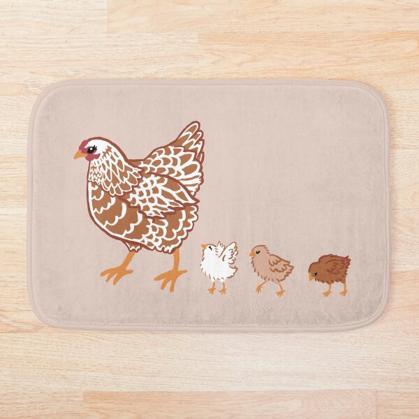 Aperçu de l'œuvre Poulet aux poussins créée et vendue par Ginger Wood.