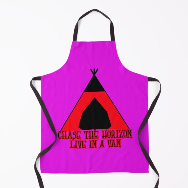 Item preview, Chasing the horizon live in a van camp designed and sold by Redlimetshirts.