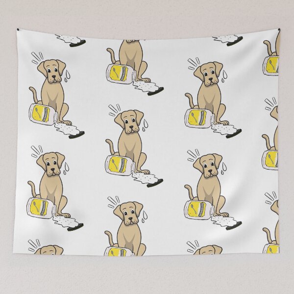 Item preview, Funny Big Dog Spilled Mayonnaise designed and sold by Pet Station.