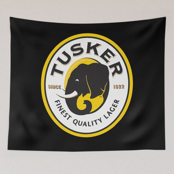 Item preview, Tusker Lager Logo Finest Quality Lager 1922 designed and sold by PhilippePrevost.