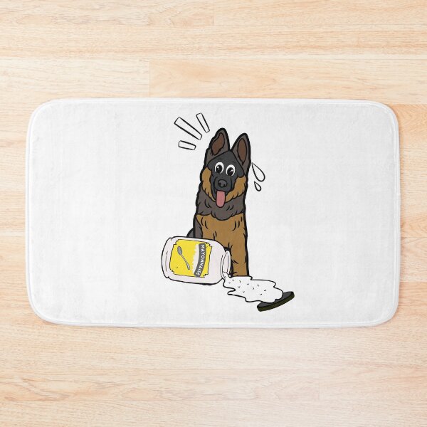Item preview, Funny Guard Dog Spilled Mayonnaise designed and sold by Pet Station.
