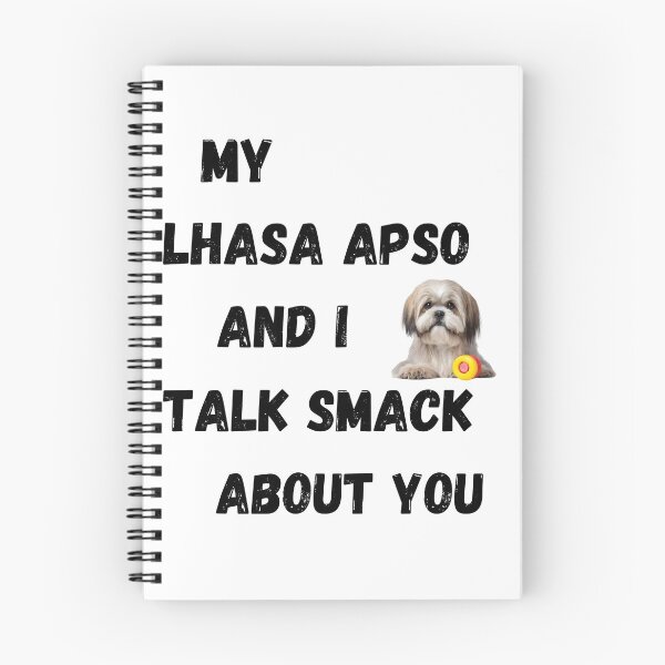 Item preview, My Lhasa Apso and I Talk Smack designed and sold by Fredster1966.