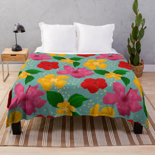 Item preview, Bright Hibiscus Flowers designed and sold by SquibbleDesign.