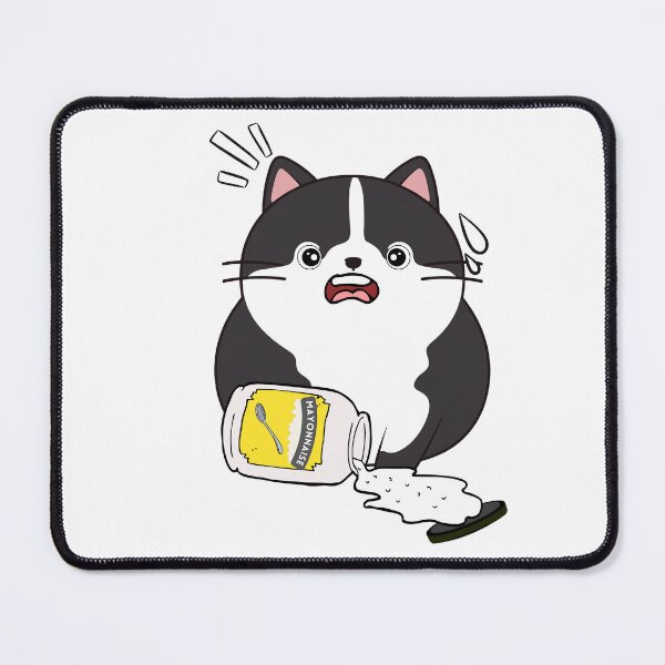 Item preview, Funny Fat cat Spilled Mayonnaise designed and sold by Pet Station.