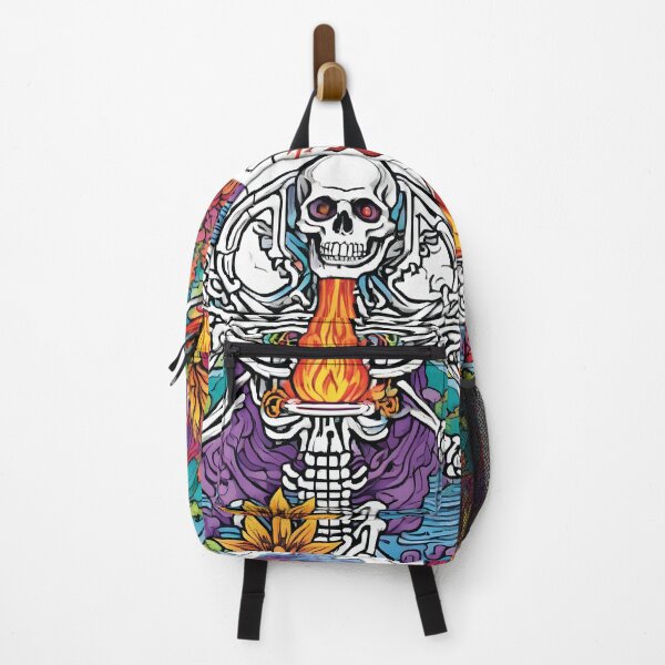 Item preview, Fire Skeleton Elemental designed and sold by Ashley's Art Shoppe.