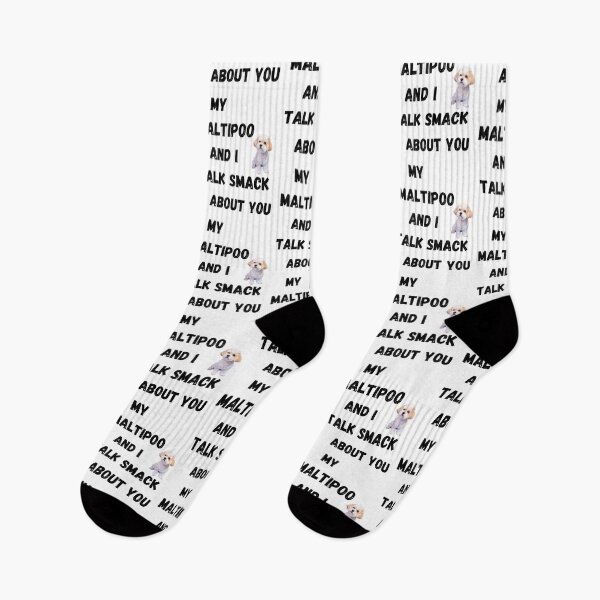 Item preview, My Maltipoo and I Talk Smack designed and sold by Fredster1966.