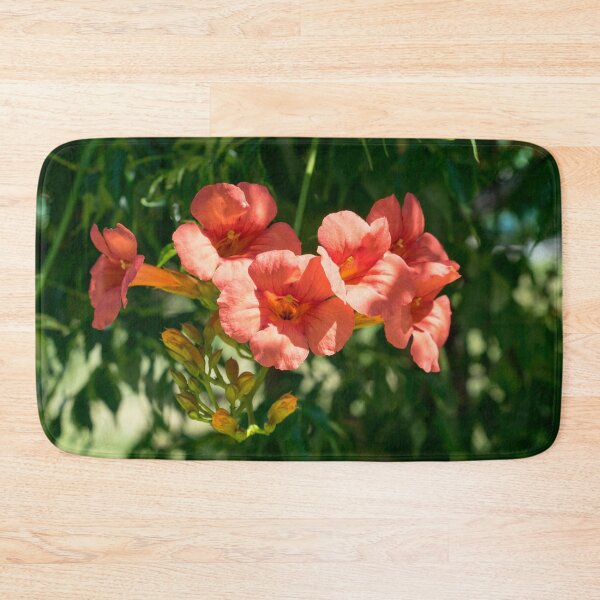 Item preview, Hummingbird Vine with a Showy Cluster of Orange Trumpet Flowers designed and sold by Georgia Mizuleva.