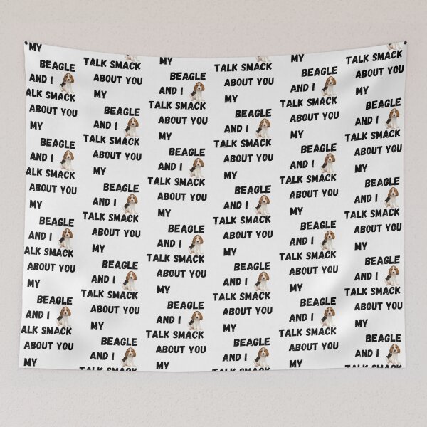 Item preview, My Beagle and I Talk Smack designed and sold by Fredster1966.