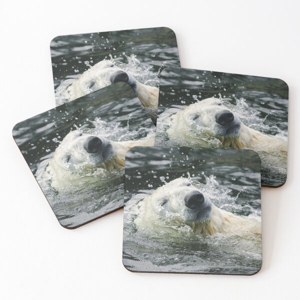 Item preview, Polar Bear's Aqua Aura designed and sold by rawshutterbug.