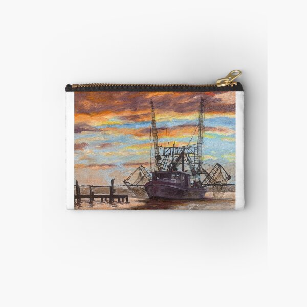 Item preview, Shrimp Boat at Sea designed and sold by artsmart26.