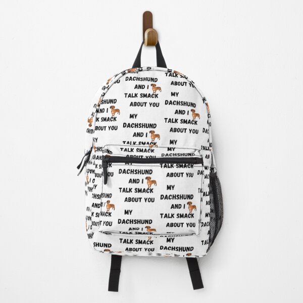 Item preview, My Dachshund and I Talk Smack designed and sold by Fredster1966.