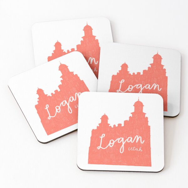 Item preview, Logan LDS Temple Pink designed and sold by juvenilepeace.