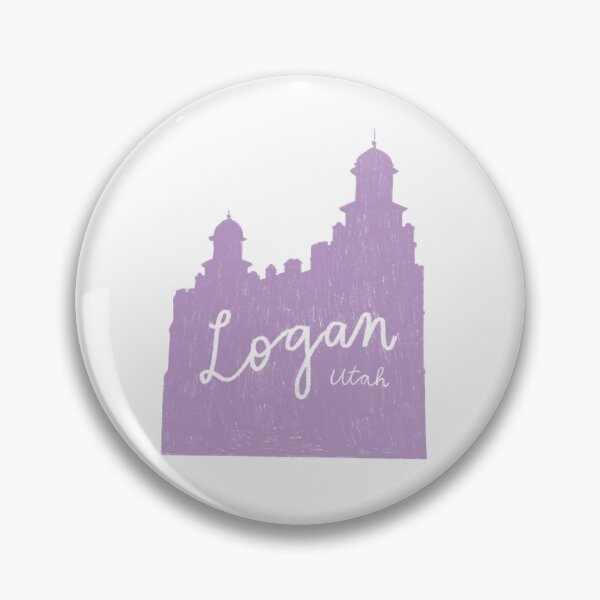 Item preview, Logan Utah LDS Temple Purple designed and sold by juvenilepeace.