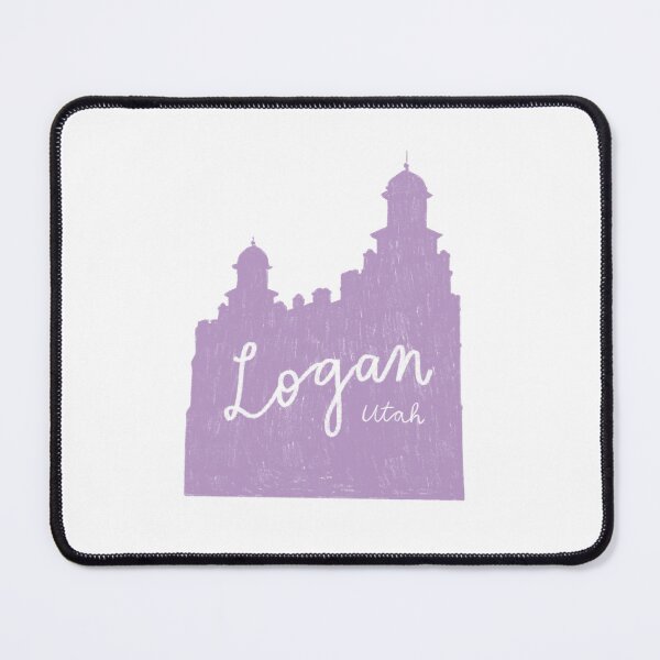 Item preview, Logan Utah LDS Temple Purple designed and sold by juvenilepeace.