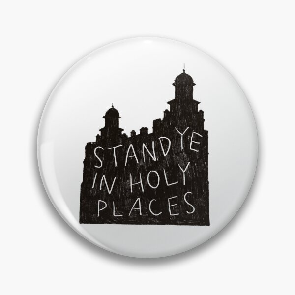 Item preview, Logan LDS Temple Stand Ye in Holy Places designed and sold by juvenilepeace.