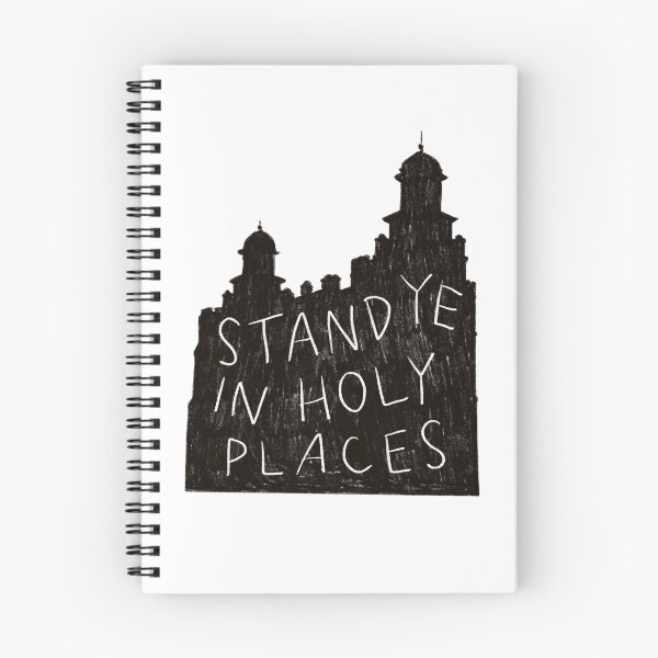 Item preview, Logan LDS Temple Stand Ye in Holy Places designed and sold by juvenilepeace.