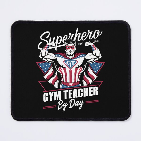 Item preview, Gym Teacher By Day Superhero By Night designed and sold by motivationaltee.