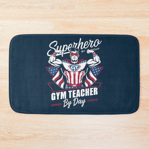 Item preview, Gym Teacher By Day Superhero By Night designed and sold by motivationaltee.