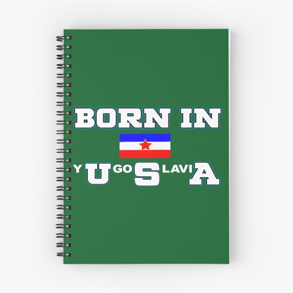 Item preview, Born In Yugoslavia - Yugoslavia Flag Of Serbia designed and sold by CraftNeonArt.