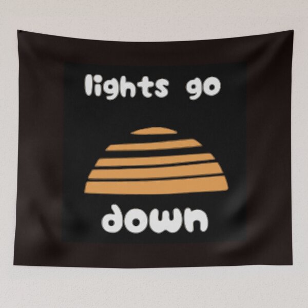 Item preview, Lights Go Down Lyrics designed and sold by VioletsforRoses.