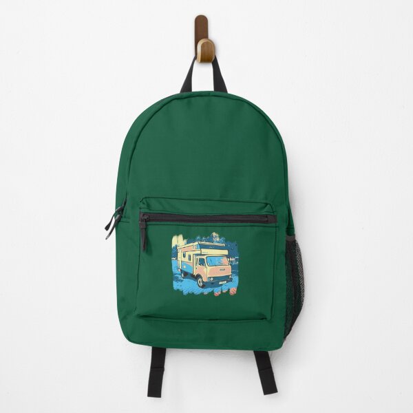 Item preview, Camper In The City, Cartoon Drawing designed and sold by CraftNeonArt.