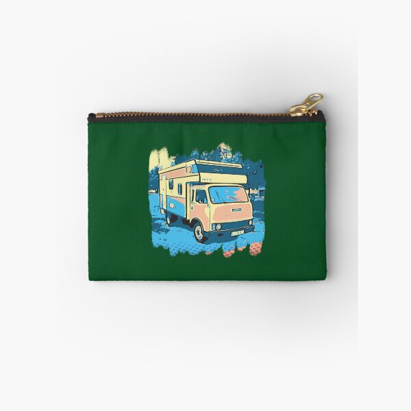 Item preview, Camper In The City, Cartoon Drawing designed and sold by CraftNeonArt.
