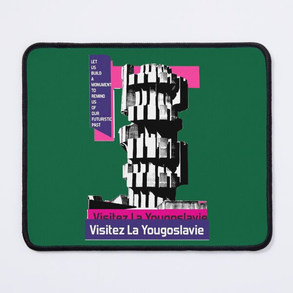 Item preview, redesign of old yugoslavian tourismon french designed and sold by CraftNeonArt.