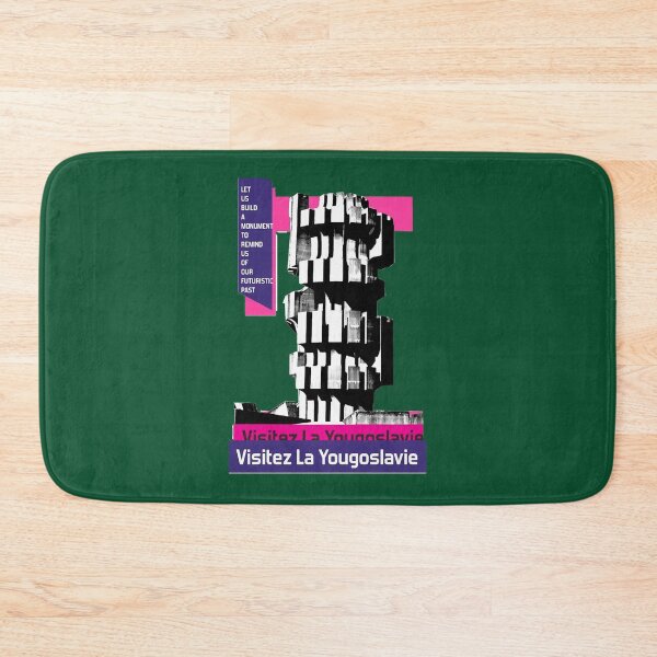 Item preview, redesign of old yugoslavian tourismon french designed and sold by CraftNeonArt.
