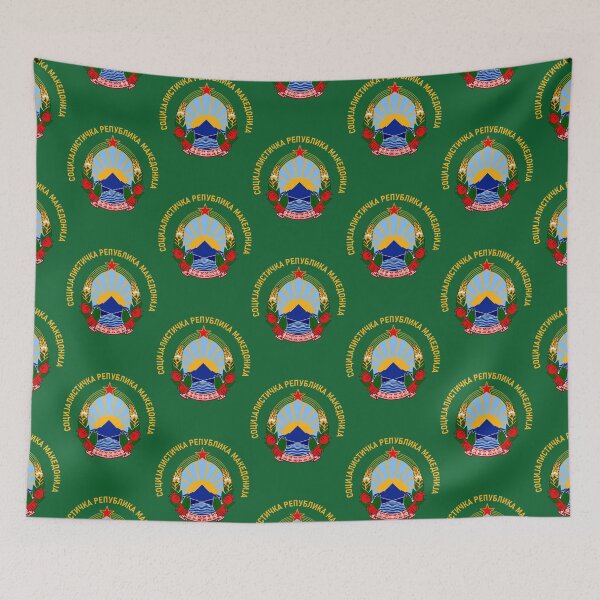 Item preview, Socialist Republic of Macedonia team (1) designed and sold by CraftNeonArt.