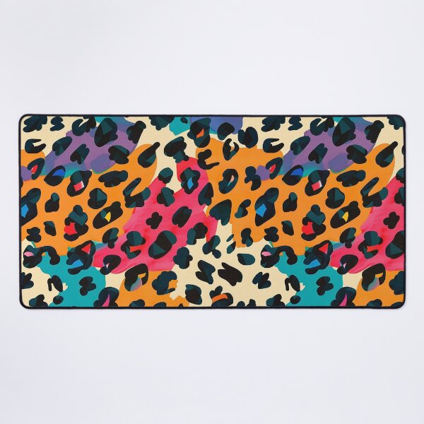 Item preview, Vibrant Multicolored Leopard Print Pattern designed and sold by 33wolvesdesigns.