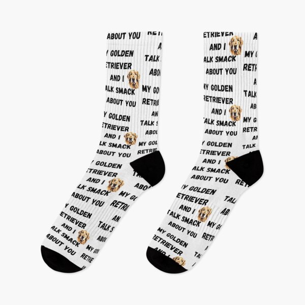Item preview, My Golden Retriever and I Talk Smack designed and sold by Fredster1966.