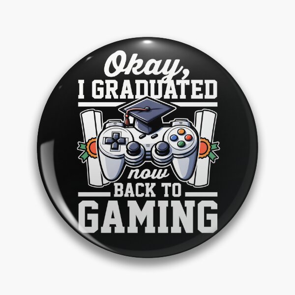 Artikelvorschau, Okay, ich habe jetzt meinen Abschluss gemacht und bin wieder zum Gaming zurückgekehrt entworfen und verkauft von DetourShirts.