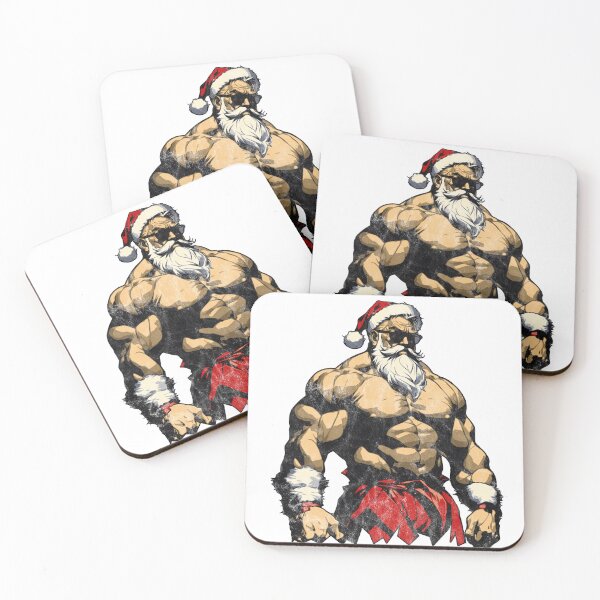 Item preview, Jacked Santa designed and sold by GymPunk.