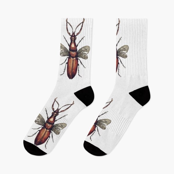 Item preview, Vintage stag beetle Bug design designed and sold by Hanebs.