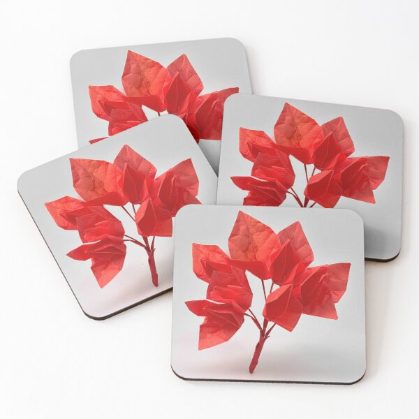 Item preview, Origami red leaves designed and sold by JOTAMIKE.