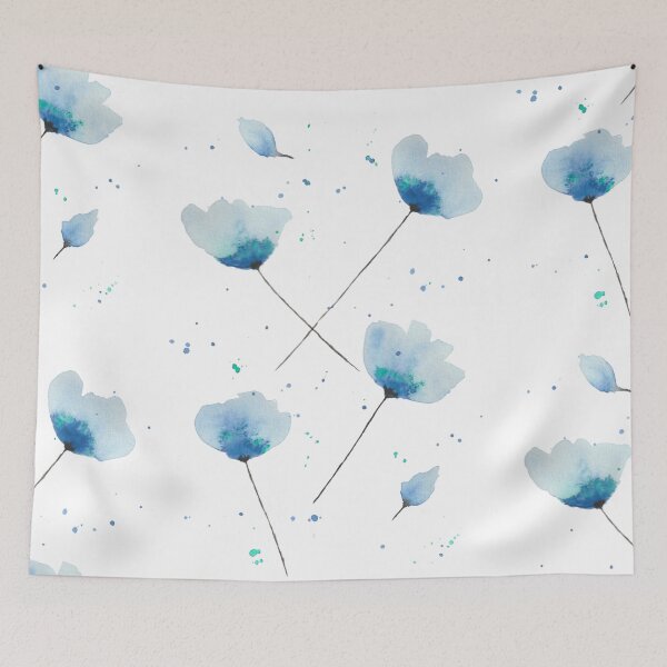 Artikelvorschau, Der Frühling blüht in Blau entworfen und verkauft von CreativeShelf.