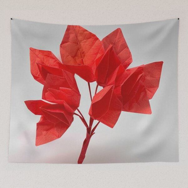 Item preview, Origami red leaves designed and sold by JOTAMIKE.