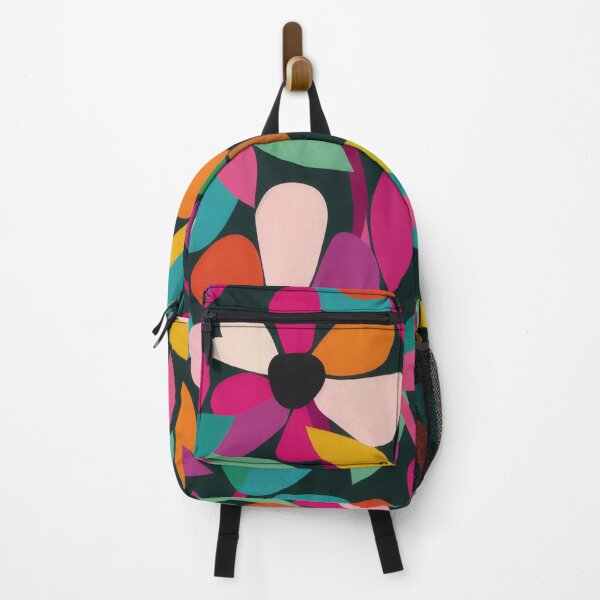 Item preview, Bold colourful abstract floral pattern design designed and sold by PrettyPinkSkies.