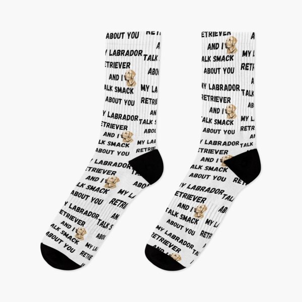 Item preview, My Labrador Retriever and I Talk Smack designed and sold by Fredster1966.
