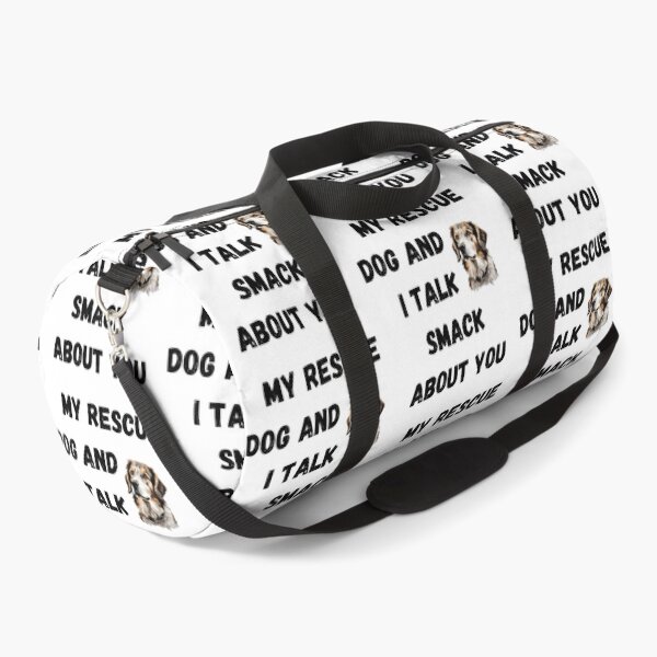 Item preview, My Rescue Dog and I Talk Smack designed and sold by Fredster1966.