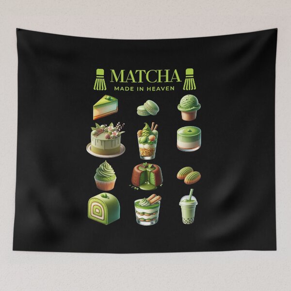 Item preview, Matcha Made in Heaven designed and sold by TravelingPlateS.