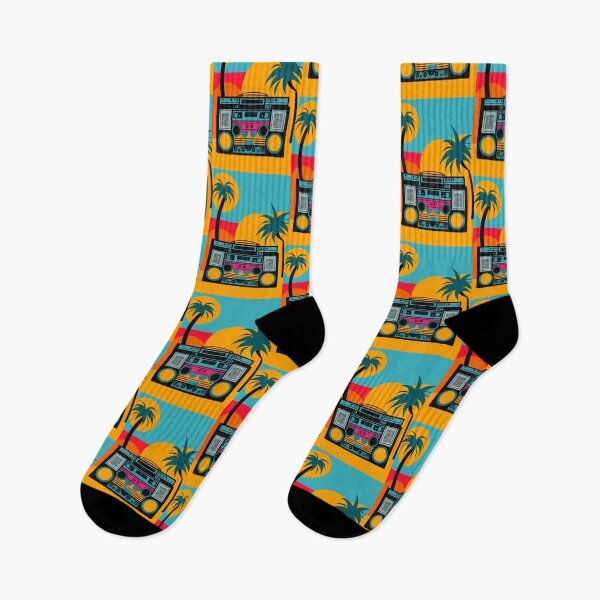 Item preview, 80's Boombox and California Sun designed and sold by TheDarkWardrobe.