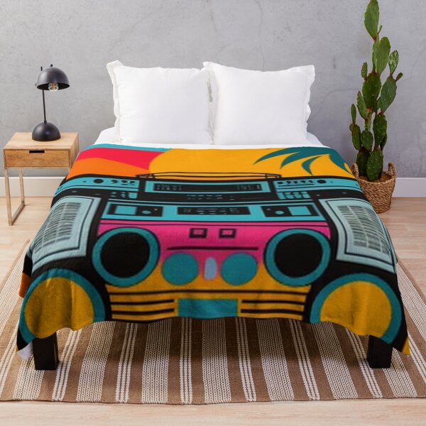 Artikelvorschau, 80er Boombox und California Sun entworfen und verkauft von TheDarkWardrobe.