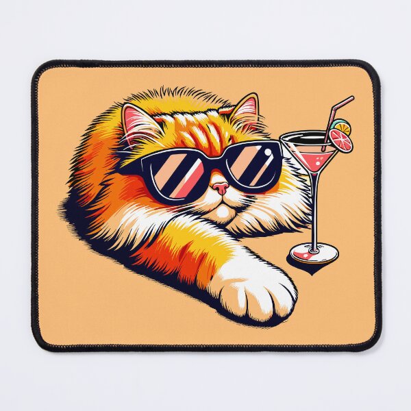 Item preview, Chill Vibes Feline, Sunbeam Lounging Tabby, I'm not lazy; I'm energy efficient, Lazy Cat on a Sunny Day, Expression is complete relaxation Updated designed and sold by FEBRICAST.