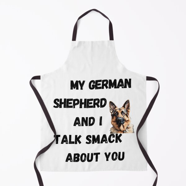 Item preview, My German Shepherd and I Talk Smack designed and sold by Fredster1966.