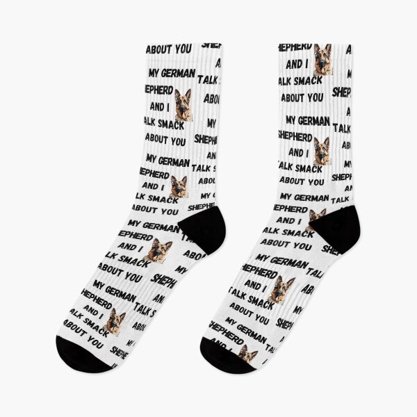 Item preview, My German Shepherd and I Talk Smack designed and sold by Fredster1966.