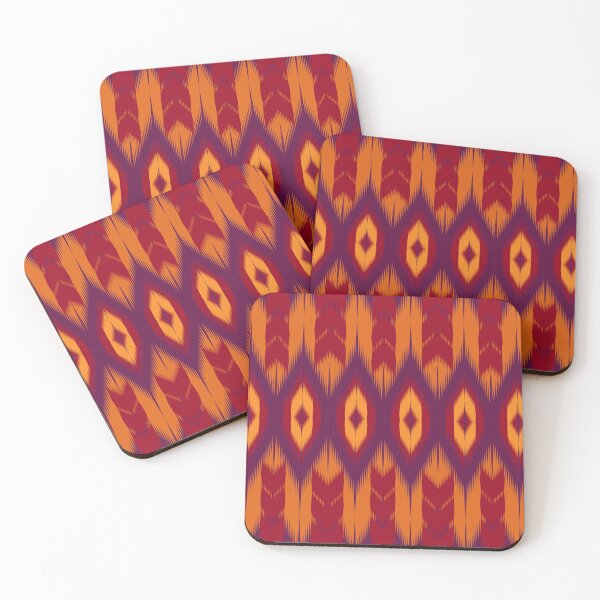Item preview, Abstract ethnic ikat  designed and sold by ploen kongsuwan.