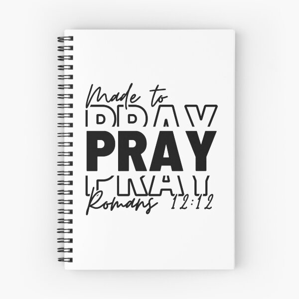 Item preview, Made to Pray, Romans 12:12.  designed and sold by MoriaStore.