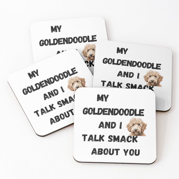 Item preview, My Goldendoodle and I Talk Smack designed and sold by Fredster1966.