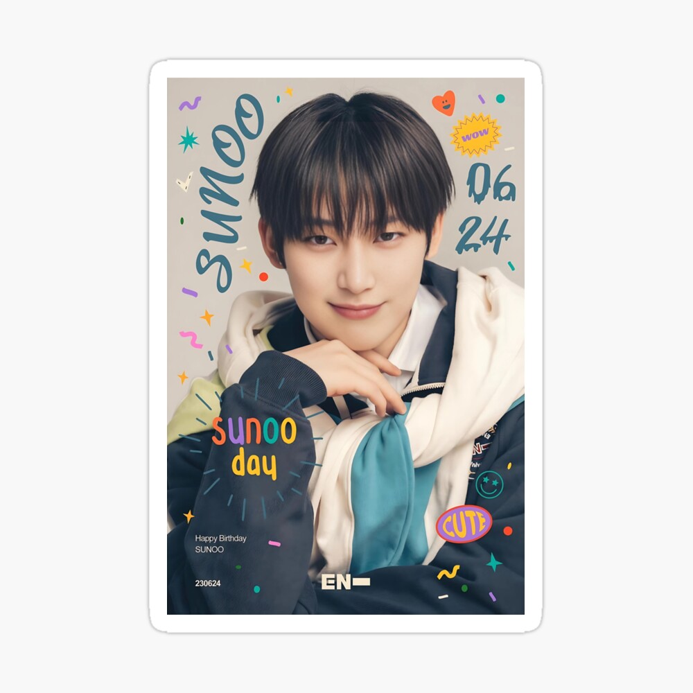 K-POP+アジア ENHYPEN - ENHYPEN SUNOO happy birthday MD  set Sunoo (Of ENHYPEN) - Weverse Shop Birthday MD - HALLYUSUPERSTORE